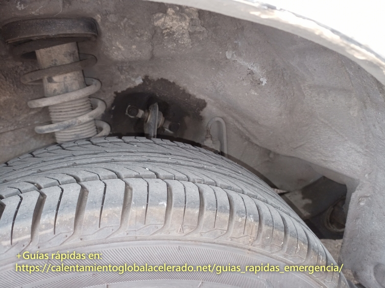 ACCESO A ELEMENTOS SUSPENSION HONDA CIVIC COUPE 1995