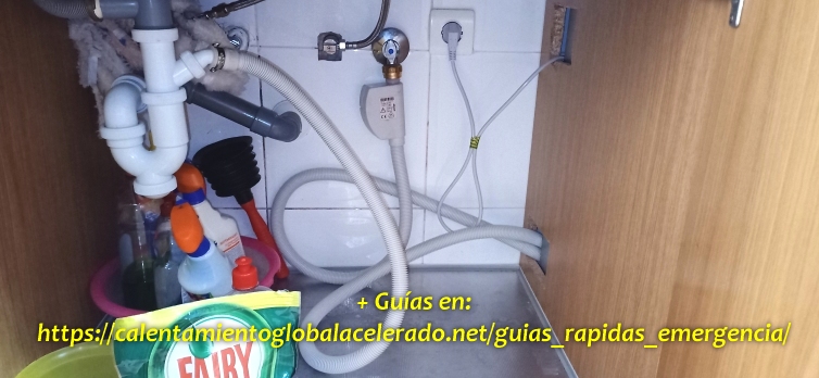 coenxiones agua y luz lavavajillas