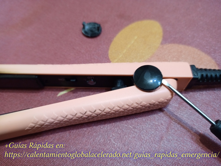 desmontar plancha pelo