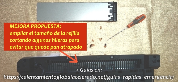 tostadora mejorada
