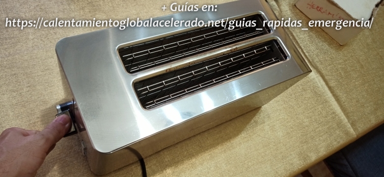 reparar tostadora